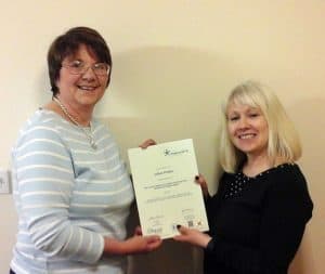 Jill completes her Diploma in Health & Social Care