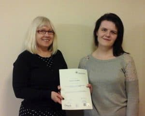 Natasha Completes Apprenticeship in Health & Social Care